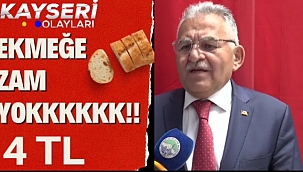 EKMEĞE ZAM YOK!