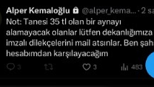 ERÜ TIP FAKÜLTESİNDE 'AYNA' TARTIŞMASI