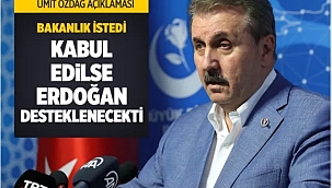Mustafa Destici: Ümit Özdağ AK Parti'den bakanlık istedi kabul edilse Erdoğan'a destek açıklanacaktı!