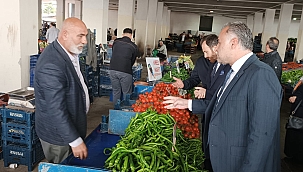 ÖZSOY, FEVZİ ÇAKMAK PAZAR GEZDİ