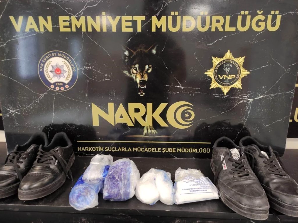Van'da 2 kilo 115 gram metamfetamin ele geçirildi