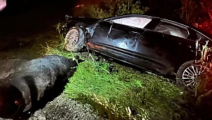 AK Partili vekil Yenişehirlioğlu ve oğlu trafik kazası geçirdi