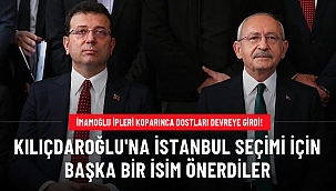  İmamoğlu'nun yerine İstanbul için aday göster Çagrısı 