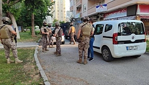 Mersin merkezli 5 ilde suç örgütü operasyonu: 36 gözaltı kararı