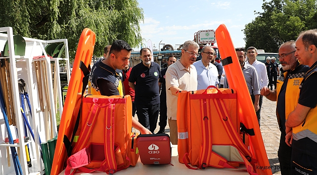 KAYSERİ ŞEKER ARAMA KURTARMA BİRİMİ KURDU