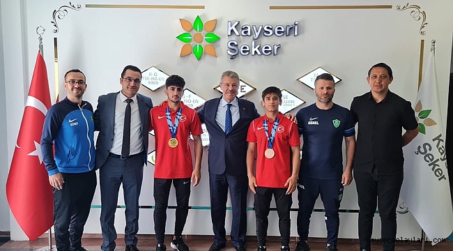 KAYSERİ ŞEKER SPORCULARI AVRUPA'YA DAMGA VURDU