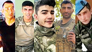 Pençe-Kilit'te 5 şehit