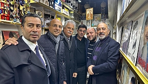 CHP'Lİ MURAT MOLU ESNAFLAR İLE BULUŞTU