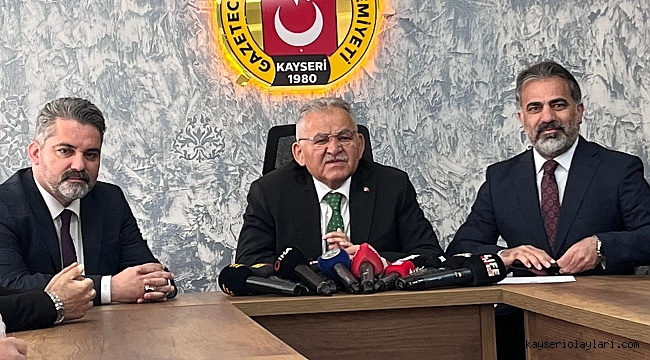 GAZETECİLER CEMİYETİNİ ZİYARET ETTİ