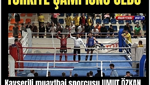 Kayserili Sporcu Türkiye Şampiyonu Oldu