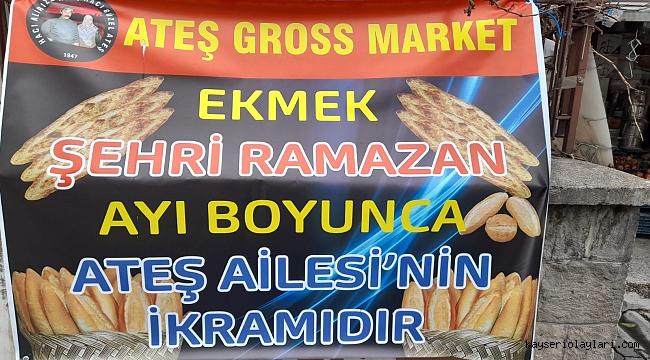 RAMAZAN BOYUNCA 1000 ADET ÜCRETSİZ EKMEK DAĞITIYOR