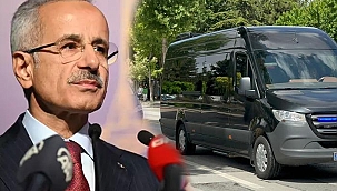 Araç konvoyu böyle görüntülendi! Bakan Uraloğlu'nun Malatya ziyaretinde dikkat çeken detay