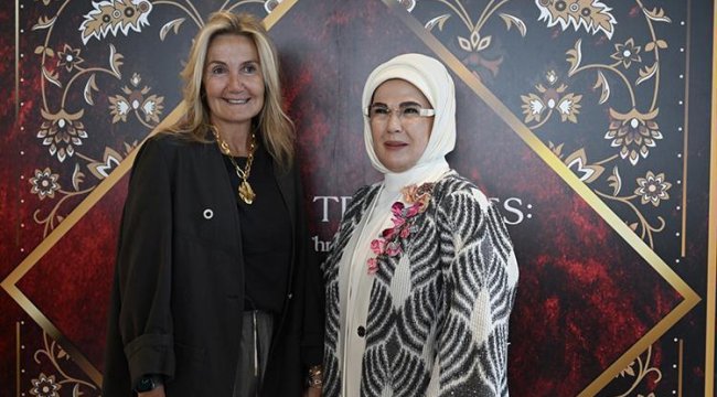 Emine Erdoğan, New York'ta Türk çeyiz geleneğini tanıttı