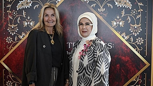 Emine Erdoğan, New York'ta Türk çeyiz geleneğini tanıttı