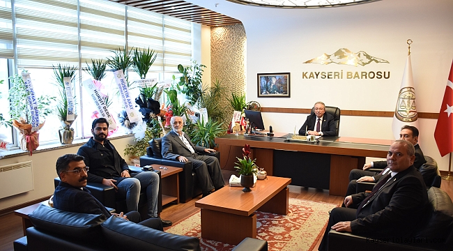 BARO BAŞKANINA SİVİL TOPLUM ZİYARETİ