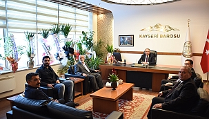 BARO BAŞKANINA SİVİL TOPLUM ZİYARETİ