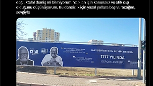 ASILSIZ REKLAM ORTALIĞI KARIŞTIRDI