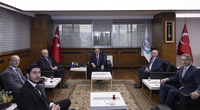 AKSA DOĞALGAZ YÖNETİCİLERİNDEN BAŞKAN BÜYÜKKILIÇ'A ZİYARET