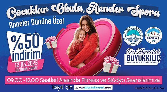 BÜYÜKŞEHİR SPOR A.Ş.'DEN ANNELER GÜNÜ SÜRPRİZİ