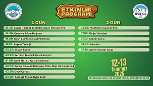 DOĞA KAMPINA KAYITLAR BAŞLADI
