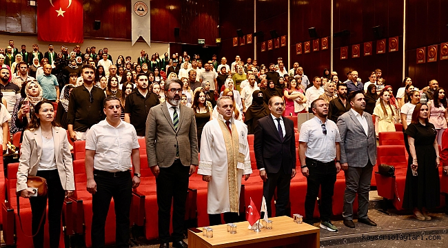 ERÜ ADALET MYO'DA 14. DÖNEM MEZUNİYET TÖRENİ