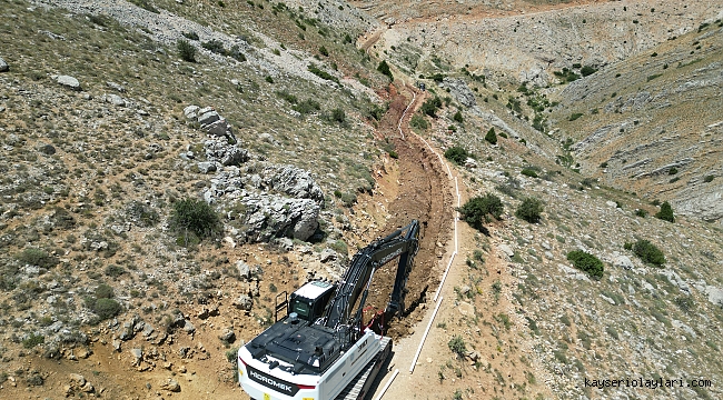 KASKİ'DEN SARIZ'A YATIRIM