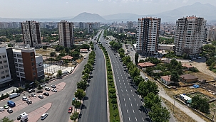 MUSTAFA KEMALPAŞA BULVARINDA ASFALT ÇALIŞMASI