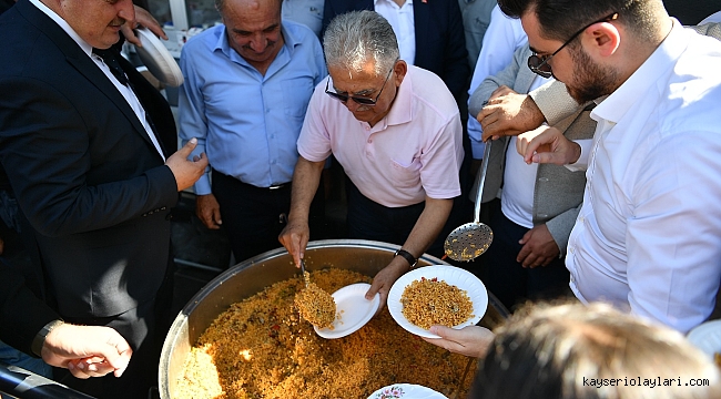 BAŞKAN BÜYÜKKILIÇ'TAN "BİRLİK, BERABERLİK" VURGUSU