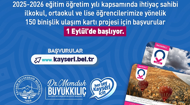 AİLE VE ULAŞIM DESTEĞİ BAŞVURULARI BAŞLADI