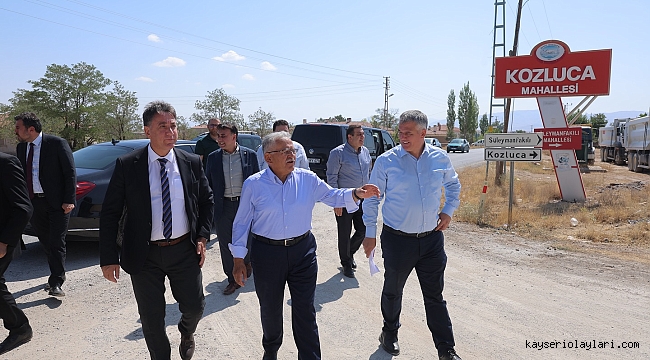 BÜYÜKŞEHİR, KIRSALDA İMZASINI ATMAYA DEVAM EDİYOR
