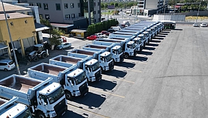 KAYSERİ BÜYÜKŞEHİR, 38 YENİ HİZMET ARACINI GÖRÜCÜYE ÇIKARIYOR