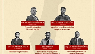 SİYONİZMİN KARANLIK PLANLARI KONUŞULACAK