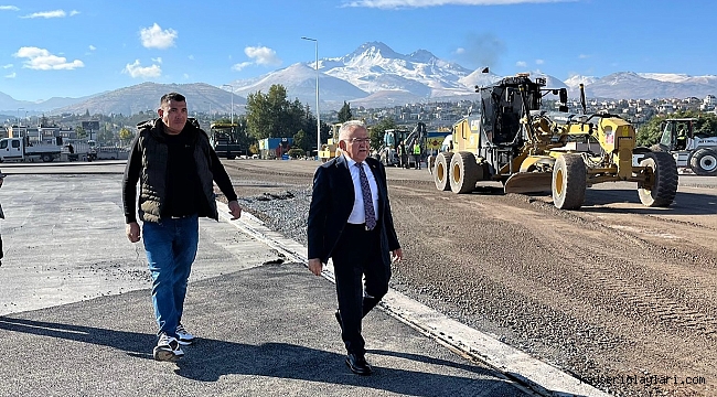 BAŞKAN BÜYÜKKILIÇ METEOROLOJİ KAVŞAĞINI İNCELEDİ