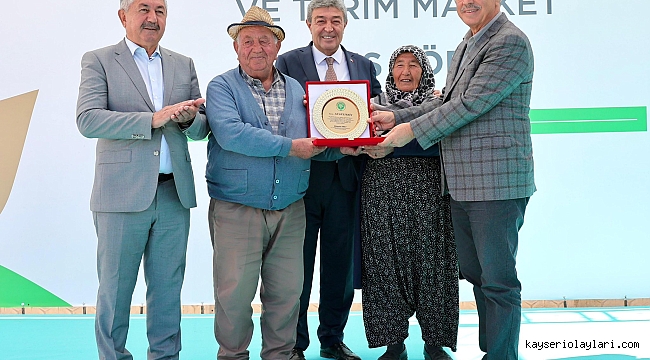 BÖLGE MÜDÜRLÜĞÜ, TARIM MARKET, LOJMAN VE DEPO TESİSLERİ AÇILDI
