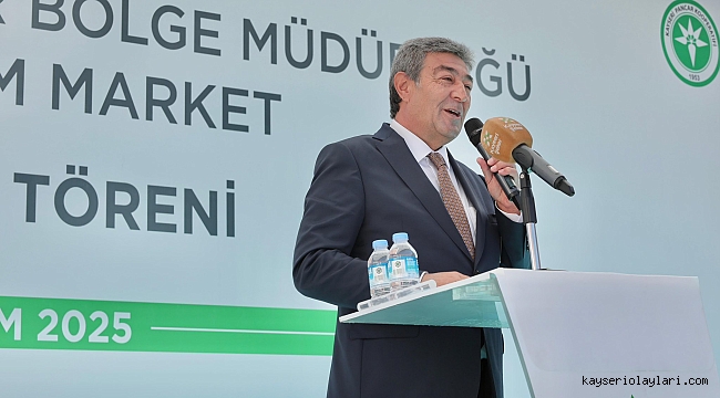 BÖLGE MÜDÜRLÜĞÜ, TARIM MARKET, LOJMAN VE DEPO TESİSLERİ AÇILDI