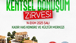 KAYSERİ'DE KENTSEL DÖNÜŞÜM ZİRVESİ YAPILACAK