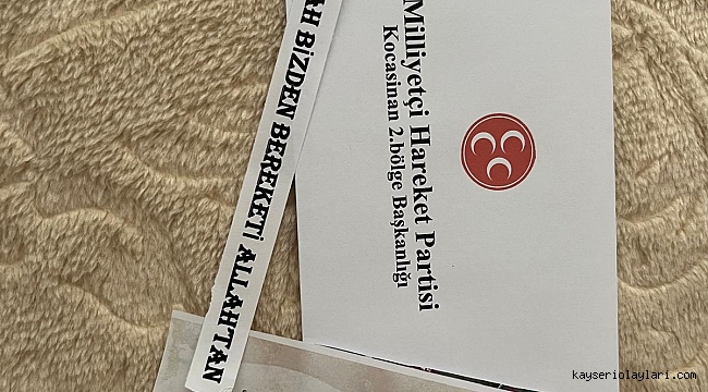 MHP KOCASİNAN 2. BÖLGE TEŞKİLATI AHİLİK GELENEĞİNİ YAŞATIYOR