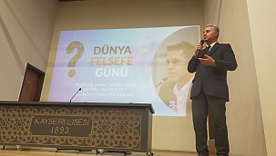 KAYSERİ FEN LİSESİNDE DÜNYA FELSEFE GÜNÜ KUTLANDI
