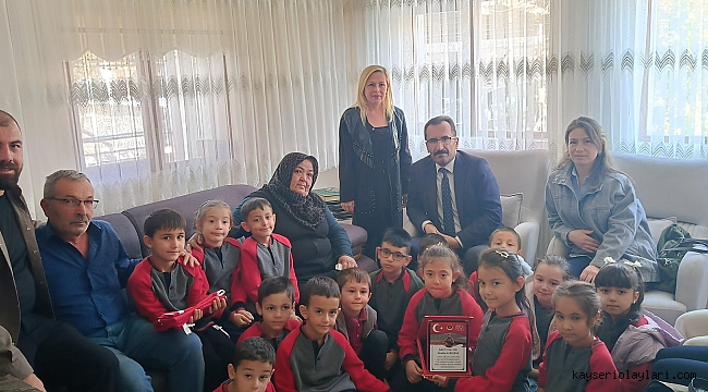 ŞEHİT İBRAHİM ALBAYRAK'IN AİLESİNİ ZİYARET ETTİLER