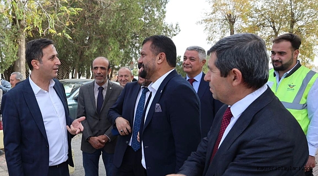 TCDD TAŞIMACILIK AŞ YÖNETİM KURULU BAŞKANI VE GENEL MÜDÜRÜ UFUK YALÇIN KAYSERİ'YE GELDİ 