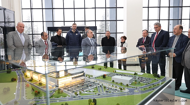 ERCİYES ÜNİVERSİTESİ TIP FAKÜLTESİ YENİ HASTANESİNE KAVUŞACAK