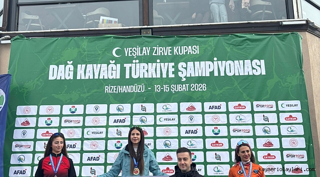 KAYSERİLİ KAYAKÇILAR RİZE'DE 20 MADALYA KAZANDI