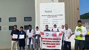 18 ÖĞRENCİ FRANSA'DA 3 HAFTA STAJ YAPTI