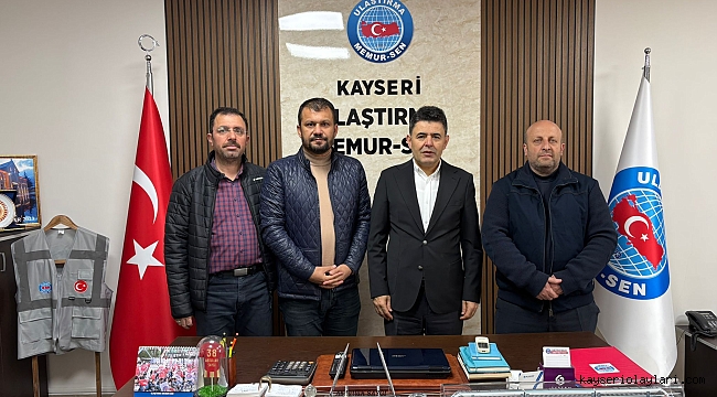 BAKAN YARDIMCISI BOYRAZ'DAN ULAŞTIRMA MEMURSEN'E ZİYARET