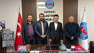 BAKAN YARDIMCISI POYRAZ'DAN ULAŞTIRMA MEMURSEN'E ZİYARET