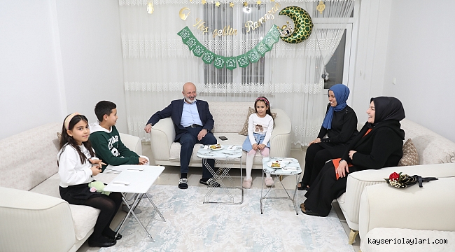 BÜYÜK BİR AİLE OLMANIN MUTLULUĞUNU İFTAR SOFRALARINDA YAŞIYORUZ