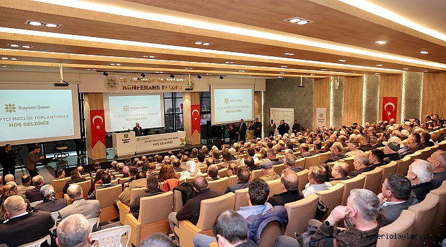 ÇİFTÇİ MECLİSİ TOPLANTISINA MUSTAFA ELİTAŞ DA KATILDI