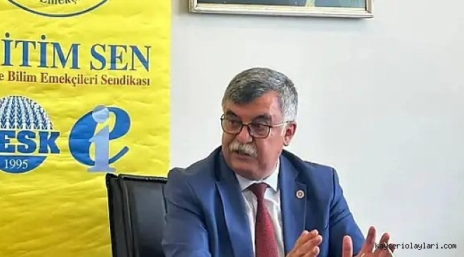 EĞİTİMSEN ŞUBE BAŞKANI UĞUR SEDAT ÜNSAL