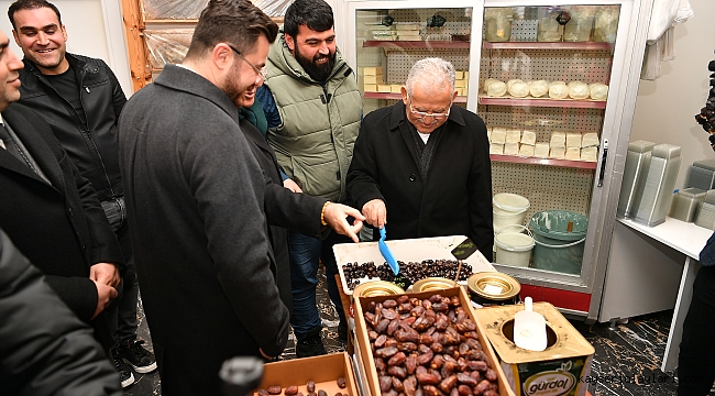 ESNAF ZİYARET ETTİ, VATANDAŞLARLA GÖRÜŞTÜ