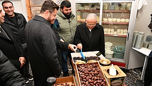 ESNAF ZİYARET ETTİ, VATANDAŞLARLA GÖRÜŞTÜ